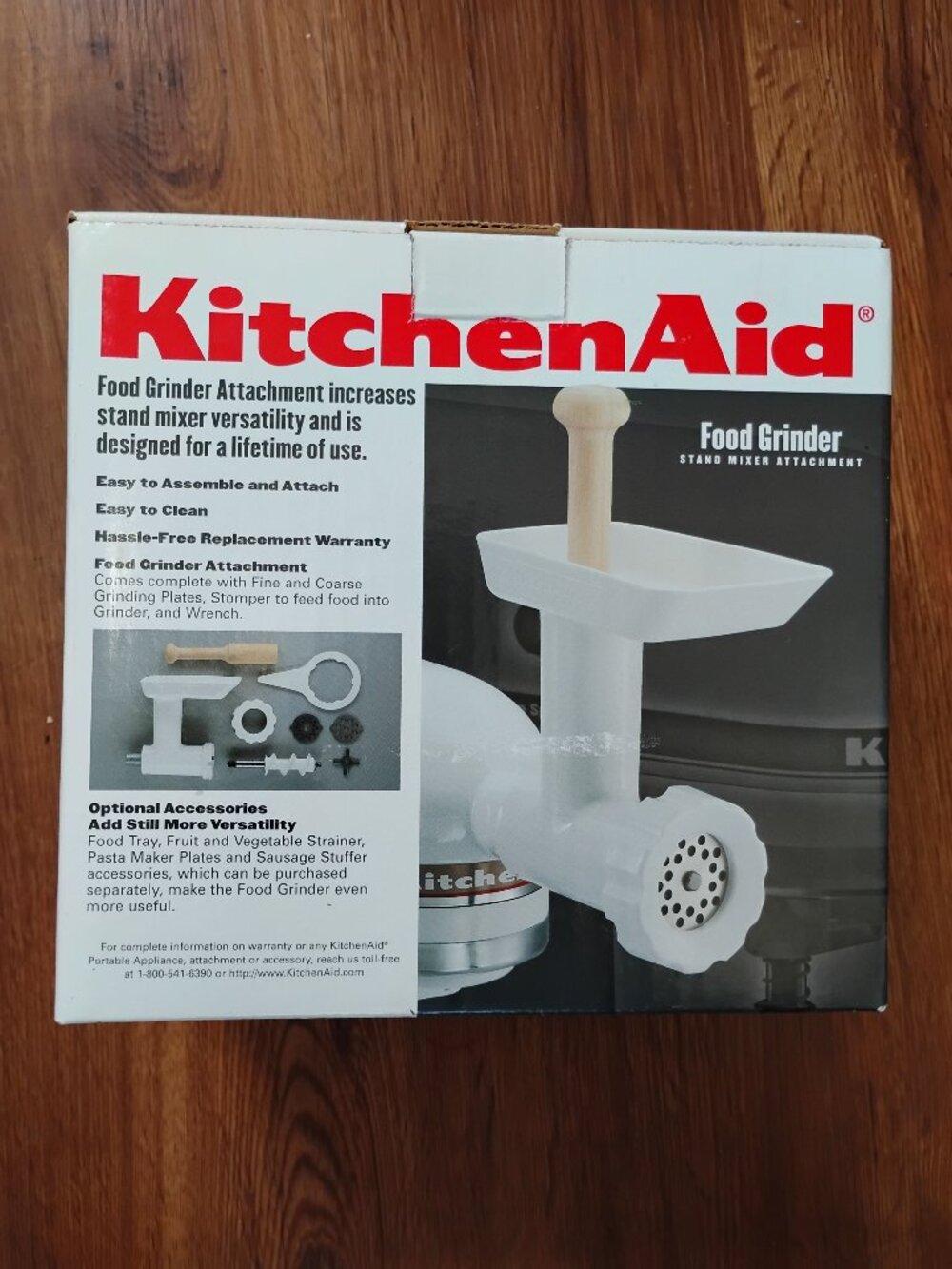 KitchenAid Food Grinder Attachment Open Box